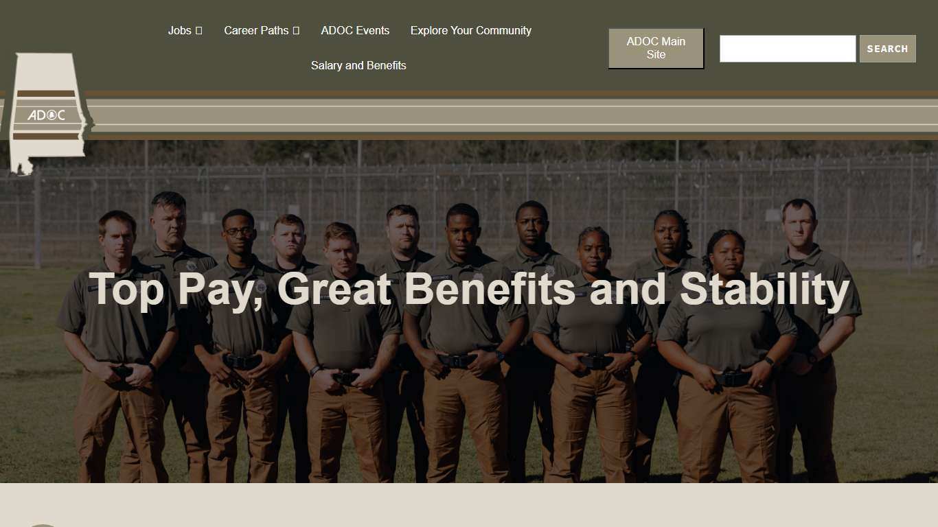 ADOC | Alabama Department of Corrections | Recruiting